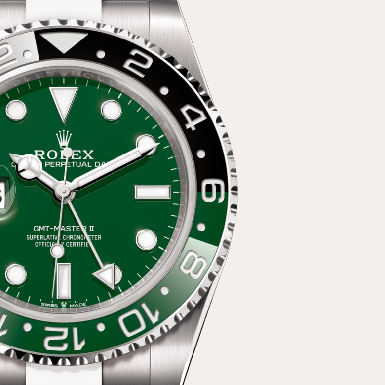 Rolex GMT-Master II in 18 kt white gold, M126729VTNR-0001 - Little Switzerland