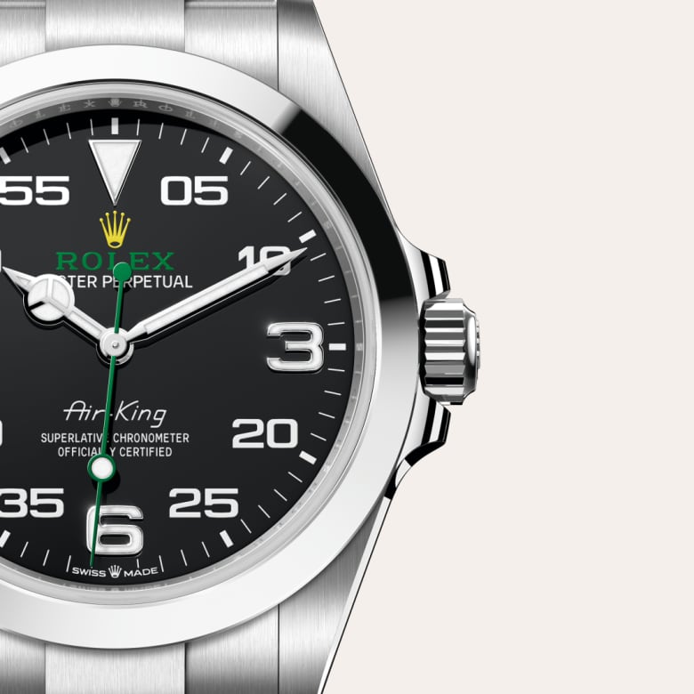 Rolex Air-King in Oystersteel, M126900-0001 - Clarkson Jewelers