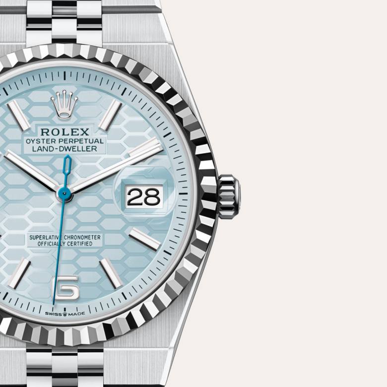 Rolex Land-Dweller in Platinum, M127236-0001 - Walters & Hogsett