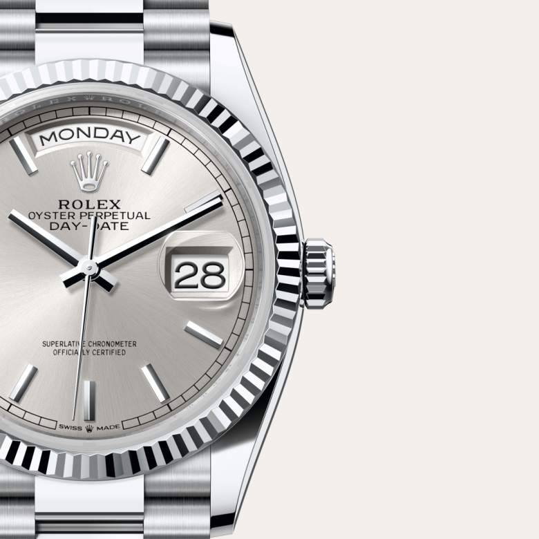 Rolex Day-Date in Platinum, M128236-0001 - Meierotto Jewelers