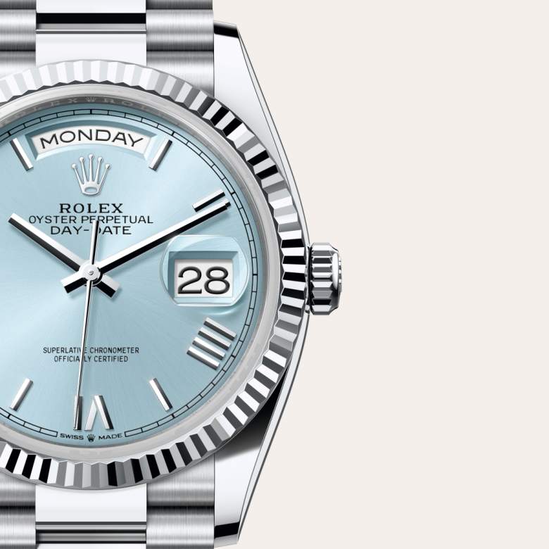 Rolex Day-Date in Platinum, M128236-0018 - Meierotto Jewelers