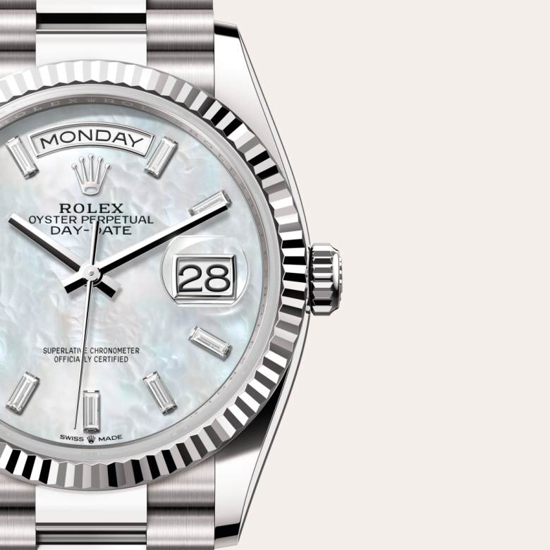 Rolex Day-Date in 18 kt white gold, M128239-0065 - Richter & Phillips