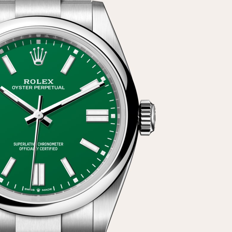 Rolex Oyster Perpetual in Oystersteel, M134300-0004 - Blakemans Jewelry