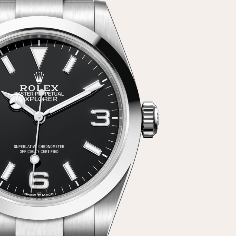 Rolex Explorer in Oystersteel, M224270-0001 - Meierotto Jewelers