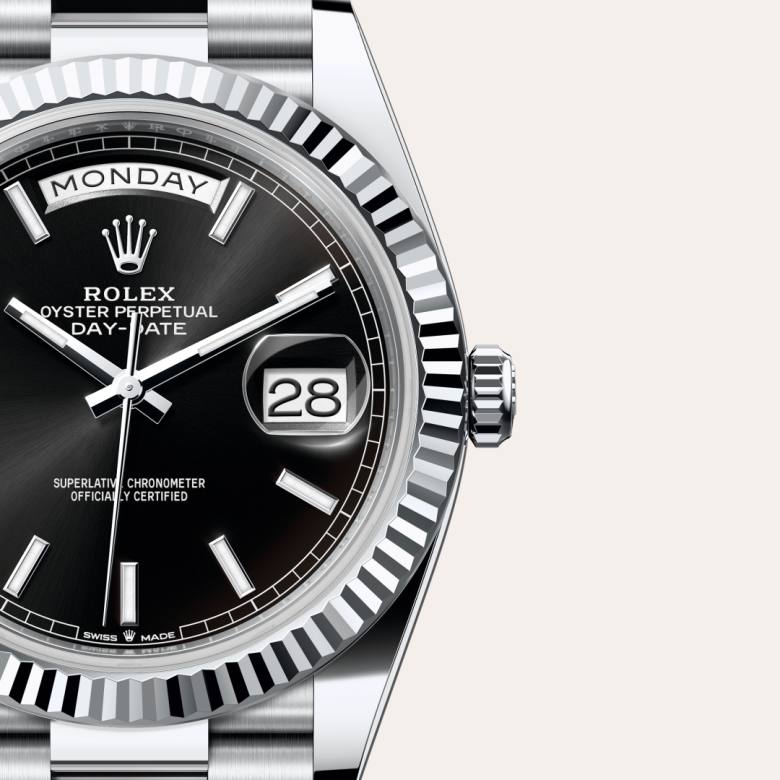 Rolex Day-Date in Platinum, M228236-0003 - Meierotto Jewelers