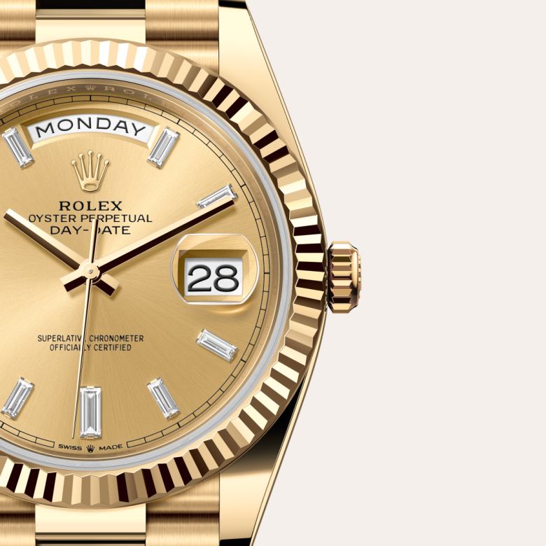 Rolex Day-Date in 18 kt yellow gold, M228238-0005 - Little Switzerland