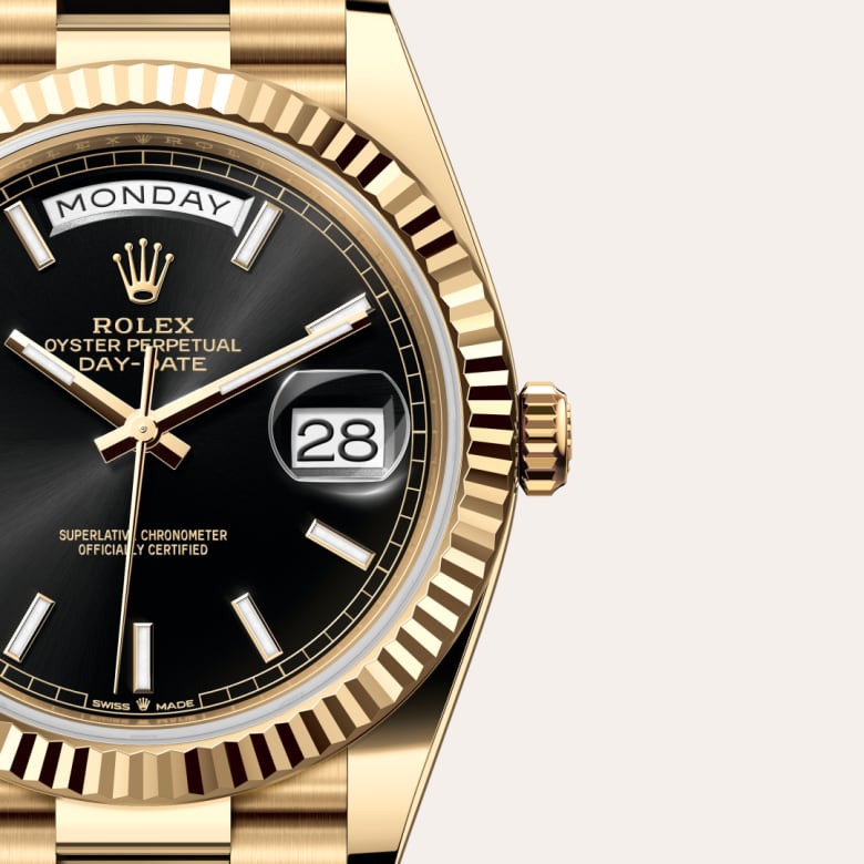 Rolex Day-Date in 18 kt yellow gold, M228238-0067 - Little Switzerland