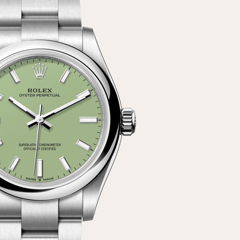 Rolex Oyster Perpetual in Oystersteel, M277200-0012 - Walters & Hogsett