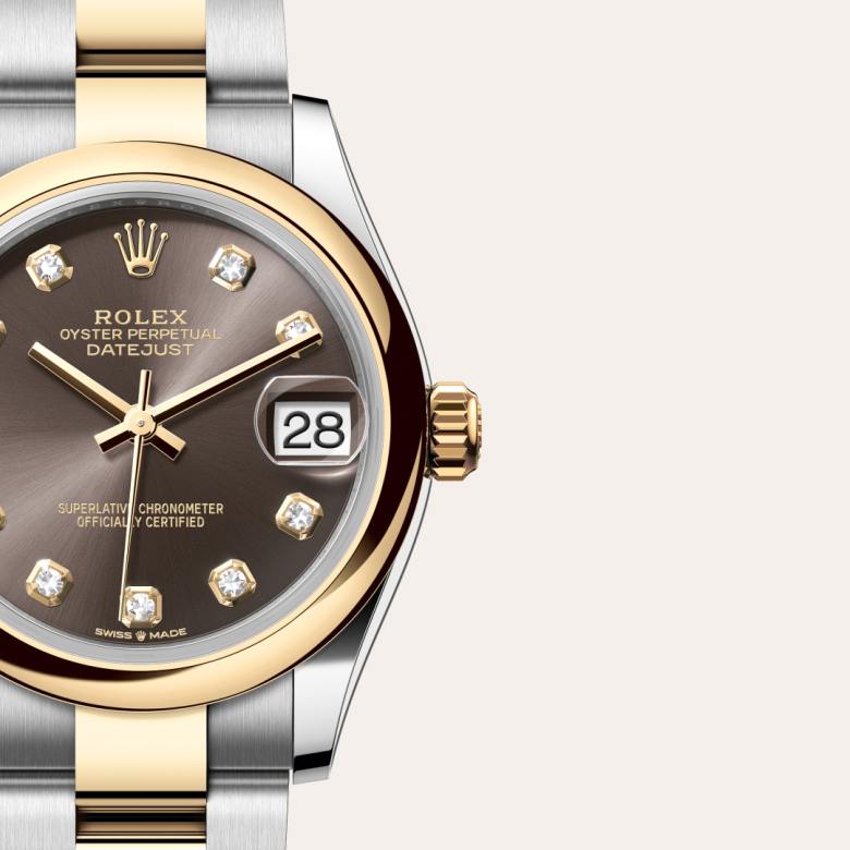 Rolex Datejust in Yellow Rolesor - combination of Oystersteel and yellow gold, M278243-0021 - Blakemans Jewelry
