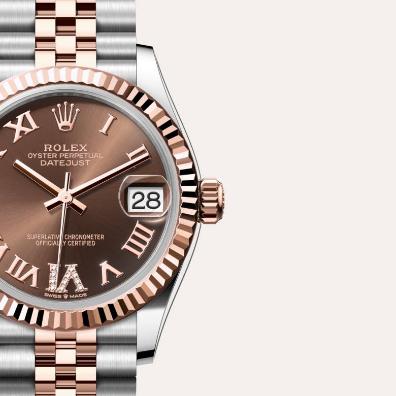 Rolex Datejust in Everose Rolesor - combination of Oystersteel and Everose gold, M278271-0004 - Richter & Phillips