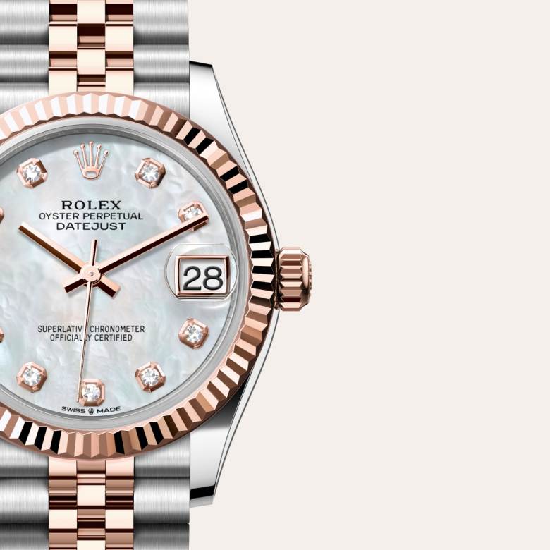 Rolex Datejust in Everose Rolesor - combination of Oystersteel and Everose gold, M278271-0026 - Richter & Phillips