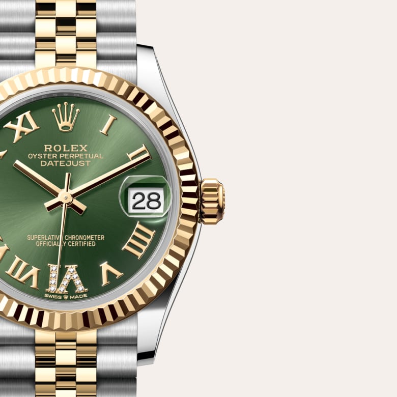 Rolex Datejust in Yellow Rolesor - combination of Oystersteel and yellow gold, M278273-0016 - Schiffman's Jewelers