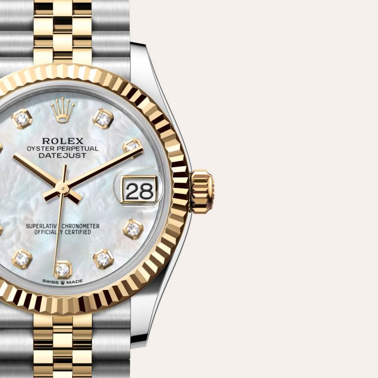 Rolex Datejust in Yellow Rolesor - combination of Oystersteel and yellow gold, M278273-0028 - Orrs Jewelers