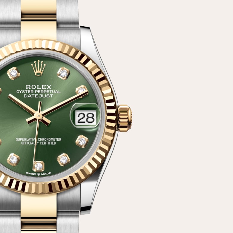 Rolex Datejust in Yellow Rolesor - combination of Oystersteel and yellow gold, M278273-0029 - Lenox Jewelers