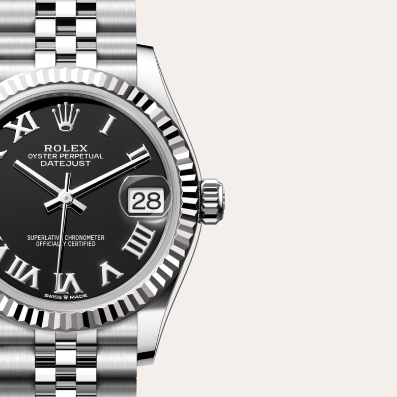 Rolex Datejust in White Rolesor - combination of Oystersteel and white gold, M278274-0002 - Richter & Phillips