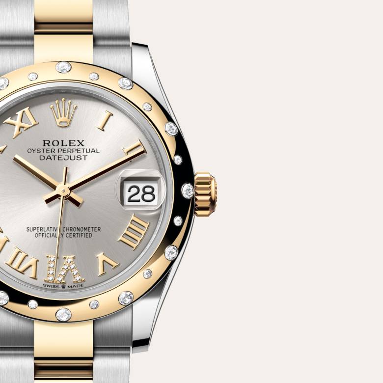 Rolex Datejust in Yellow Rolesor - combination of Oystersteel and yellow gold, M278343RBR-0003 - Walters & Hogsett