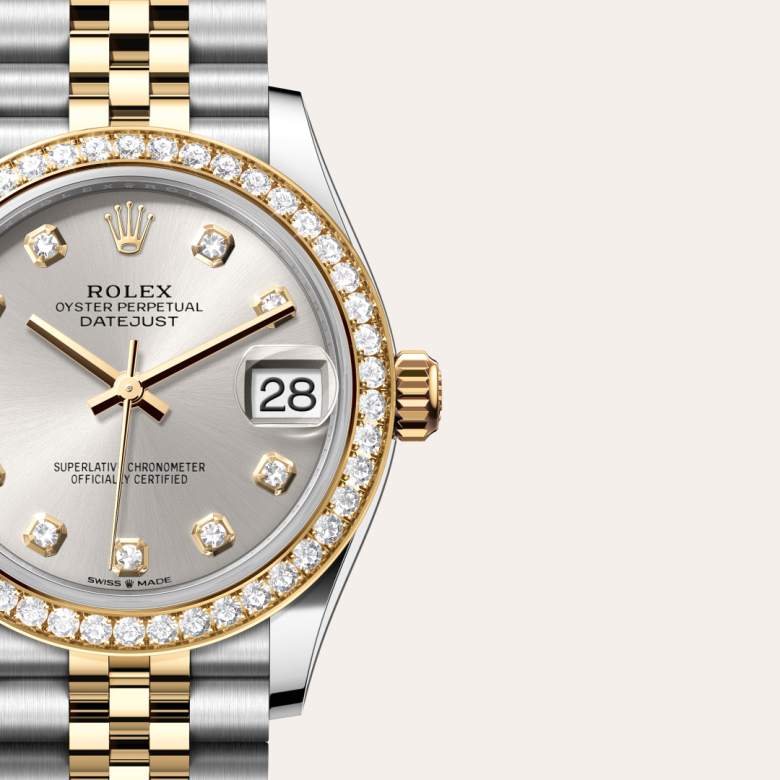 Rolex Datejust in Yellow Rolesor - combination of Oystersteel and yellow gold, M278383RBR-0020 - Meierotto Jewelers