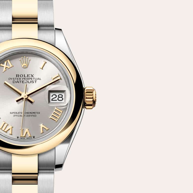 Rolex Lady-Datejust in Yellow Rolesor - combination of Oystersteel and yellow gold, M279163-0006 - Little Switzerland