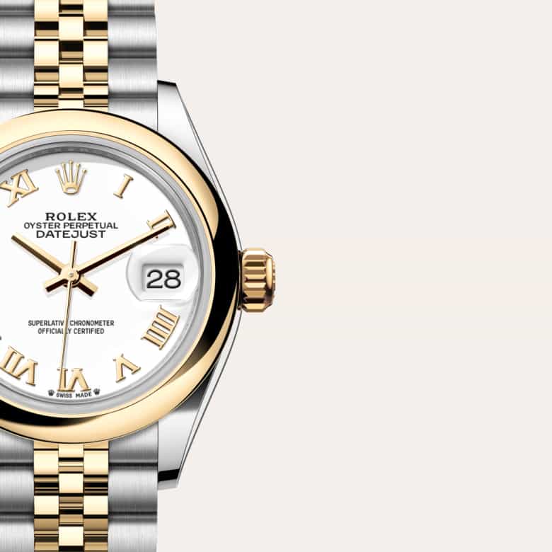 Rolex Lady-Datejust in Yellow Rolesor - combination of Oystersteel and yellow gold, M279163-0023 - Richter & Phillips Jewelers