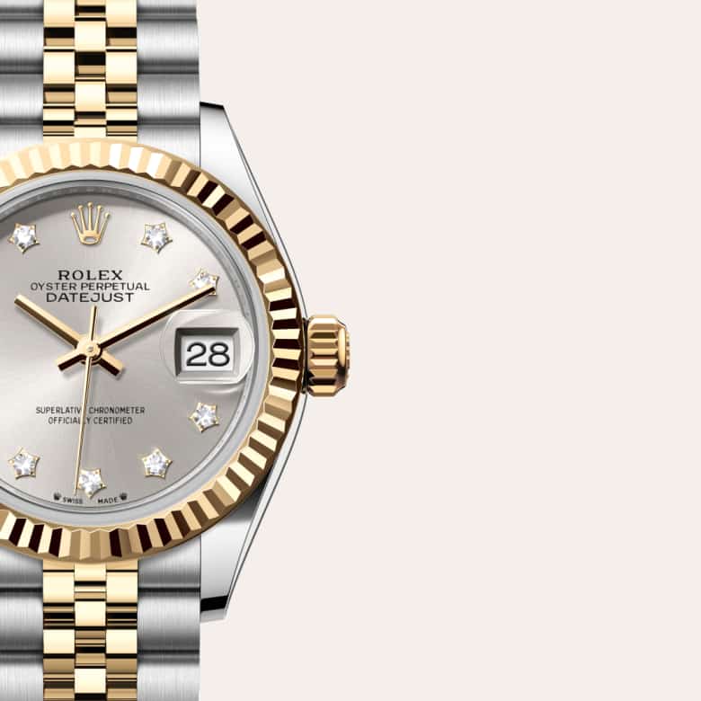 Rolex Lady-Datejust in Yellow Rolesor - combination of Oystersteel and yellow gold, M279173-0003 - Orrs Jewelers