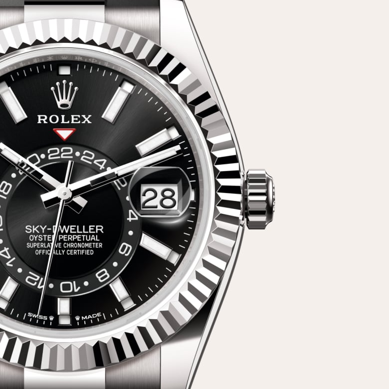 Rolex Sky-Dweller in 18 kt white gold, M336239-0002 - Meierotto Jewelers